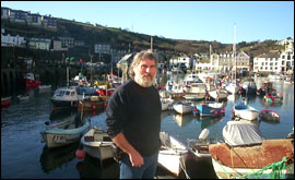 Thomas Dudley at Mevagissey Harbour