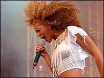 Destiny's Child on stage at One Big Sunday