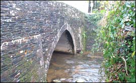 Many tin miners would walk over the bridge on their way home