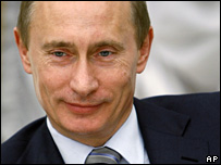 Vladimir Putin, presidente da Rússia
