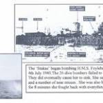 Some pictures from the attack on the Foylebank.  Pictures reproduced from Ron Walsh's book In the Company of Heroes