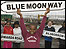 Children with the new Maine Road names
