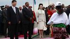 习近平、基奎特、彭丽媛与基奎特夫人萨尔玛（24/3/2013）