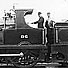 Railway steam train