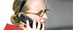 Talking on the phone