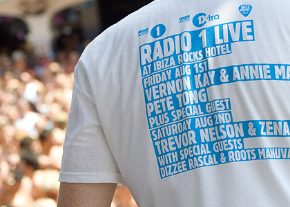 Vernon, Annie Mac and Tong at Ibiza Rocks