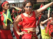 Carnival dancers