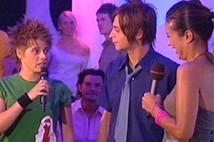 Alex tries her hand at presenting on Top of the Pops