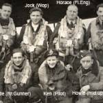 100 Squadron Waltham, Horace and the crew of their Lancaster bomber c.1944 100 Squadron Waltham, Horace and the crew of their Lancaster bomber c.1944