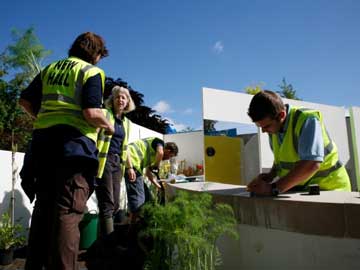 New Hall Garden at Chelsea Flower Show