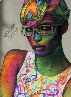 Living in colour