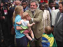 O presidente Lula