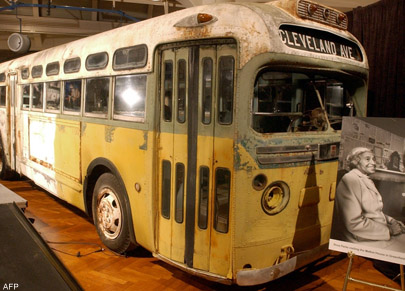 The bus that Rosa Parks was arrested on