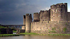 Welsh Castles - Caerphilly and Caernarfon