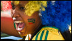Female football fan