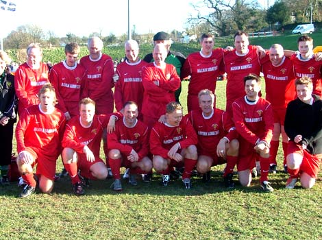 Radio Cornwall v Eastenders Charity Football Match