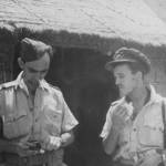 CONNIE ( GORDON) CONWAY AND JOE (R.B.) EDWARDS FROM CANADA - BOTH WOODPECKER FIGHTER PILOTS 136 SQUADRON  1942