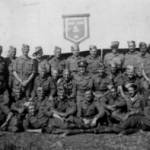 HQ Headquarter Company December1944 Johat India. Dads in the centre left. HQ Headquarter Company December1944 Johat India. Dads in the centre left.