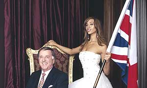 Terry Wogan and Javine