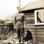 Roland Beverley Fisher, of Wells Road Bristol, on his call up 13 February 1941 to the Royal Artillery Regiment.  Roland was an assistant surveyor for Bristol City Council, later to serve in North Africa under Montgomery and served also in Italy and Middle East.
