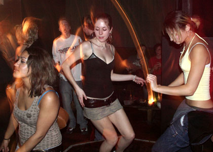 Women dancing Women dancing