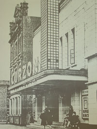 b/w photo of the Curzon