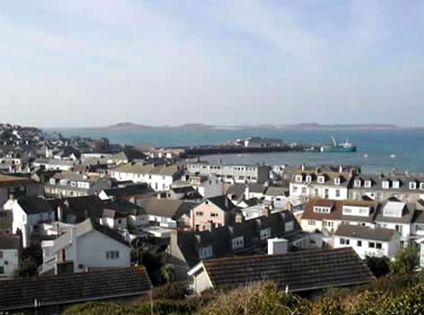 Hughtown on St Mary's