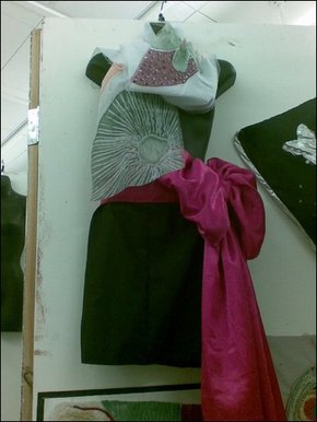 My pink bow skirt