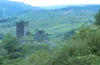 Photograph showing rolling hills of Wales