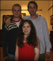 PJ, Steph, Peter