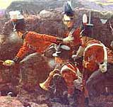 Image of soldiers at Peninsular War, 1812