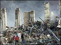 Ruínas do World Trade Center