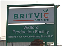 Britvic sign