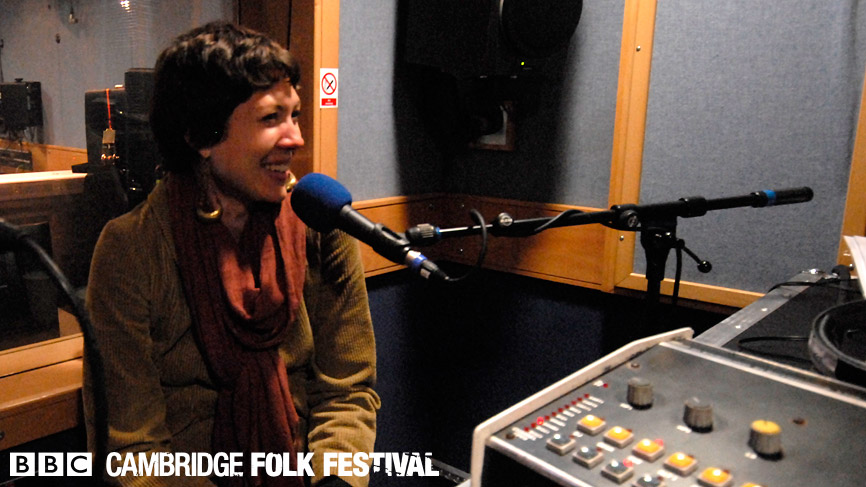 Alela Diane on air with Mark Radcliffe.