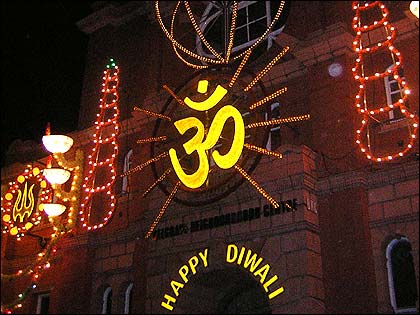 Leicester's Diwali Lights Switch On 2007