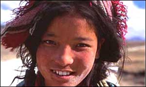 Girl of 'The Solitudes'