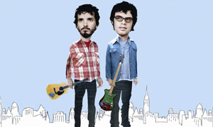 Flight Of The Conchords: Bret McKenzie and Jemaine Clement