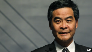 香港行政長官梁振英(6/12/2012)