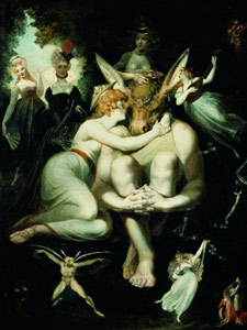 Henry Fuseli, Titania embraces Bottom