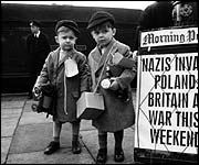 Young evacuees