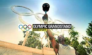 Scene from the Olympic Grandstand titles