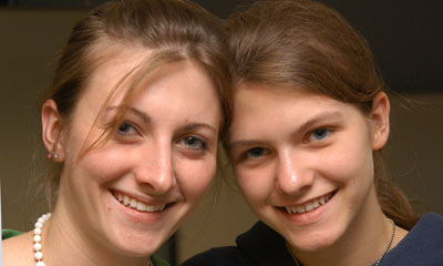 Frankie Johnson and Emily