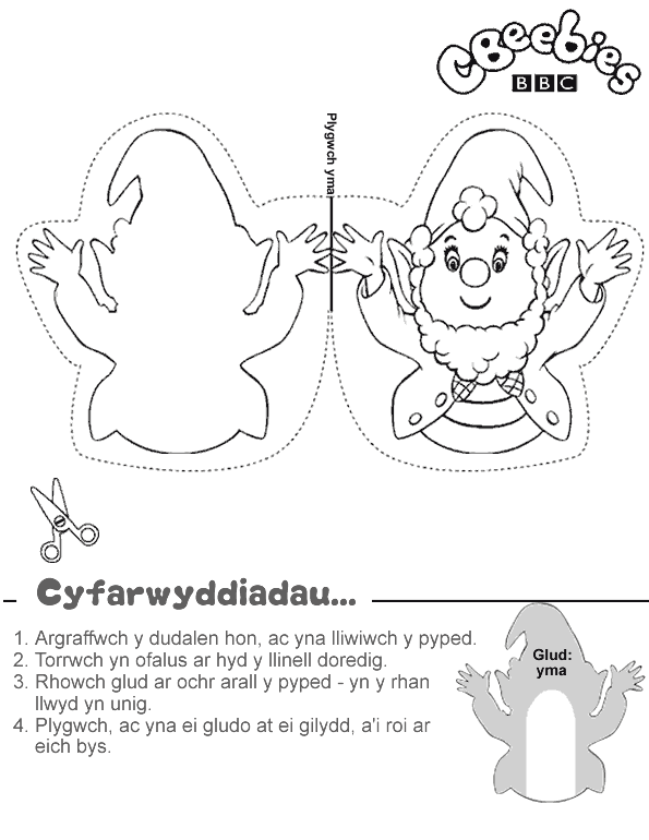 Pwyswch argraffu a chau'r ffenest