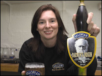 Debbie Turner of Salopian Brewery