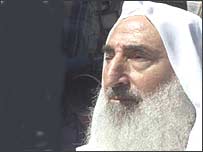 Suikast sonucu öldürülen Şeyh Ahmed Yasin