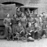 "My Truck"  "My Driver"  and the rest of the "boys"  -I TOOK THIS-  We had been under shell fire for the two nights and 3 days the day befoe I took this.