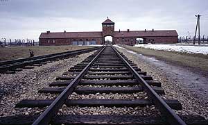 A general view of Auschwitz