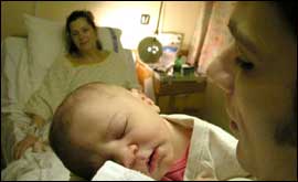 Maternity scene
