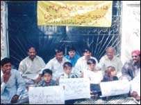 کرشن شرما کی رہائی کے لئے علامتی بھوک ہڑتال
