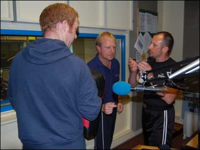 Howard Bentham and Bromyard Taekwondo instructor